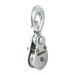 [C-02955] POLEA GARRUCHA MINI 2&quot; CON GANCHO CAP. 400 KG WESTON PLUS