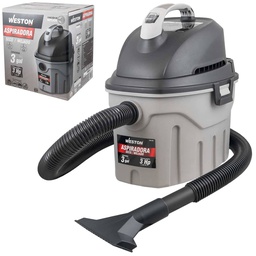 [CW-220] ASPIRADORA MOJADO/SECO 2.5GAL 5HP 127V