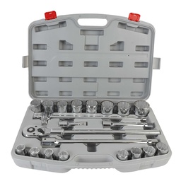 [DM-052000] JUEGO  D/21 DADOS CUADRO 3/4" METRIC. P/MECANICO