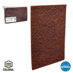 [LW-2510] ALMOHADILLA DE FIBRA COLOR MARRON WESTON PLUS 6" X 9" (PRECIO X PIEZA - BOLSA C/10)