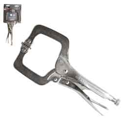 [PP-0065] PINZA DE PRESION TIPO C C/MORDAZA AJUSTABLE 11'' (11SP) (CAJA C/6 PZAS - PRECIO X PIEZA)