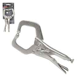 [PP-0075] PINZA DE PRESION TIPO C C/MORDAZA FIJA 6'' (6R) (CAJA C/6 PZAS - PRECIO X PIEZA)