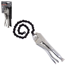 [PP-0090] PINZA DE PRESION DE CADENA 10'' (20R) (CAJA C/6 PZAS - PRECIO X PIEZA)