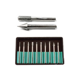 [SA-290-0020] PUNTAS DE DIAMANTE JUEGO  20 PZAS. 1/8