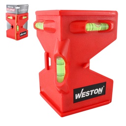 [SA-305-1000] NIVEL MAGNETICO PARA POSTES Y TUBERIAS CUERPO ABS (CAJA C/10 PZAS - PRECIO X PIEZA)