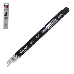 [SG-1007] SEGUETA SABLE BIMETALICA DESARMADORA DE TARIMAS 10" 10/14DPP (JGO C/5 PZS)