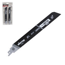 [SG-1030] SEGUETA SABLE BIMETALICA 9" 18DPP (JGO C/10 PZS)