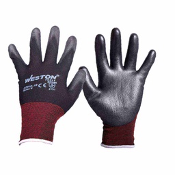 [ST018-19] GUANTE NYLON NORMAL C/PU 13G NEGRO 9