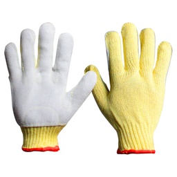 [ST019-40] GUANTE KEVLAR 60 GR C/PALMA DE CARNAZA (Precio x par - Empaque c/10 pares)