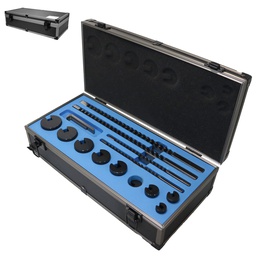 [ST-5-868-510] JUEGO  BROCHAS 1/8&quot;B, 3/16&quot;B ,1/4&quot;C , 3/8&quot;C. 18PC.