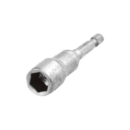 [ST-6-200-050] DADO MAGNETICO 1/4" 50MM (Precio x pieza - Empaque c/10 pzas)