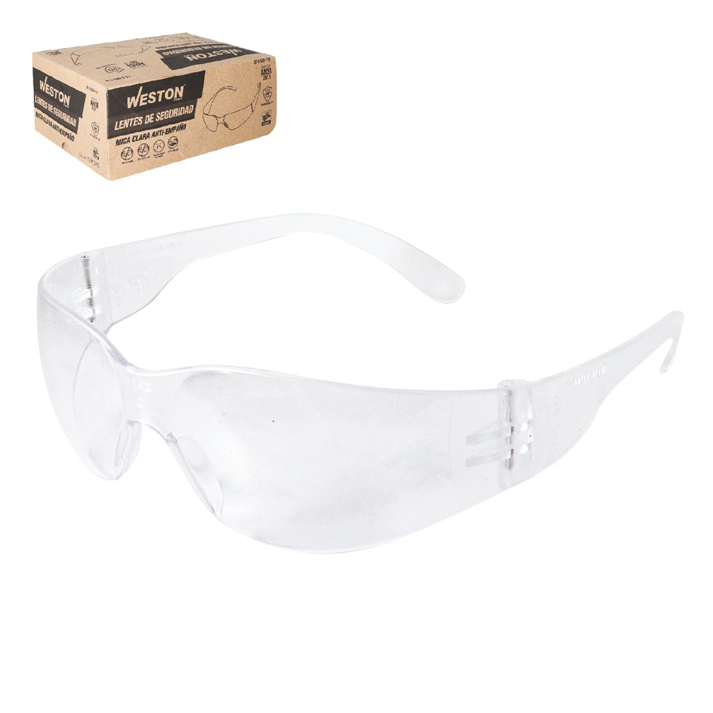 LENTE PC MICA CLARA ANSI ANTI-EMPAÑO