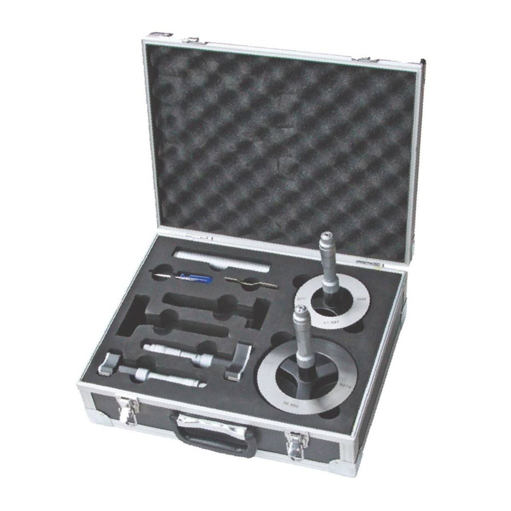 MICROMETRO P/INTERIOR 3 PUNTAS JGO 3 PZS. 0.275-0.5'' .0001'' 4''