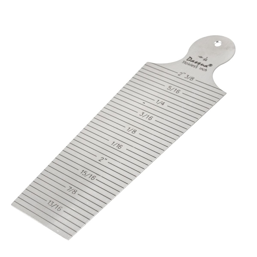 CALIBRADOR DE AGUJEROS  1-3/4&quot;*2-3/8&quot; X 1/64&quot;*1-3/4&quot;*2-3/8&quot; BY 1/64