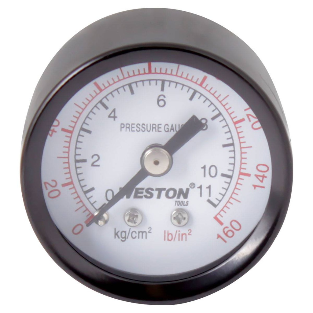 MANOMETRO 2" 1/4" NPT POSTERIOR 200LB/14KG