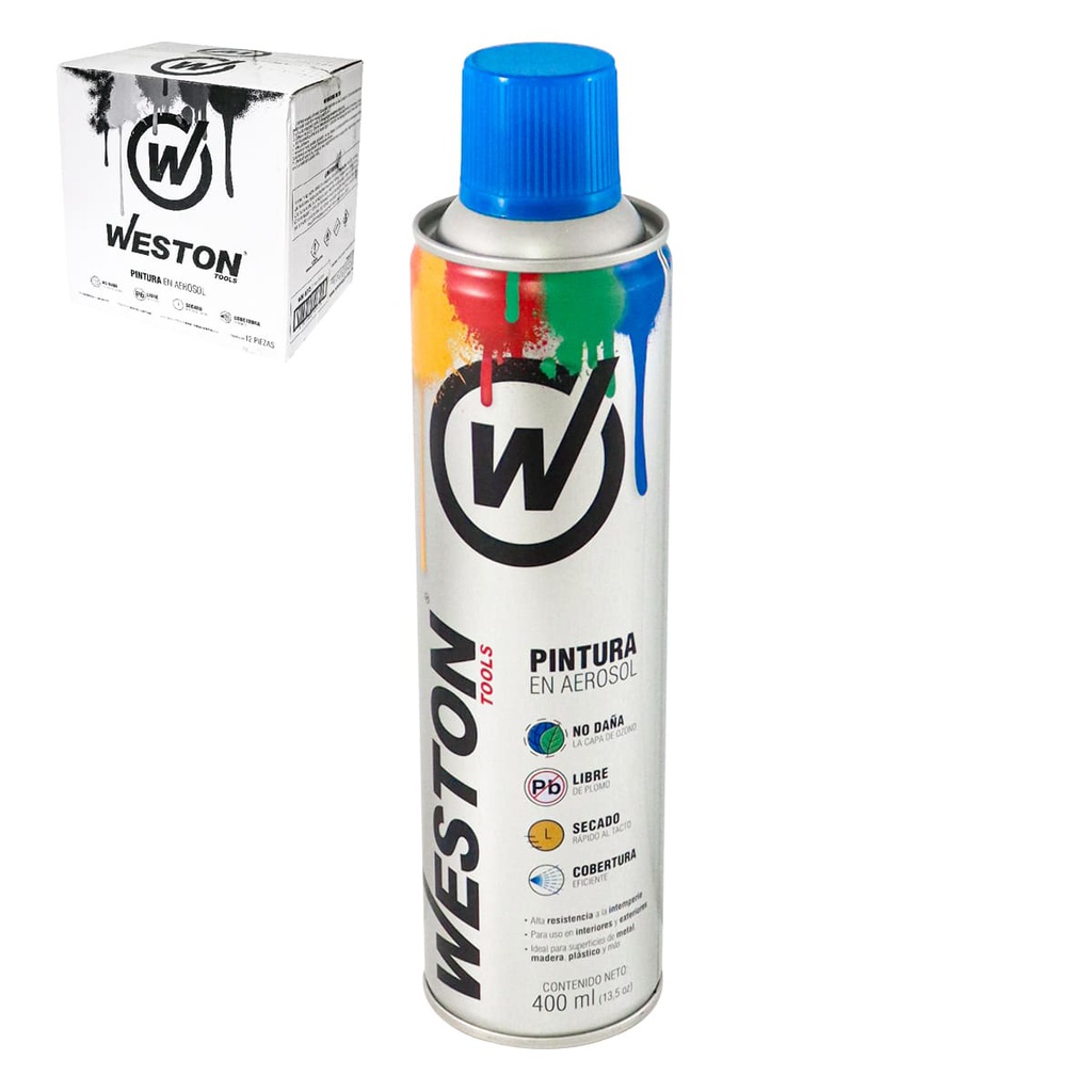 PINTURA AEROSOL AZUL CLARO 400ml           