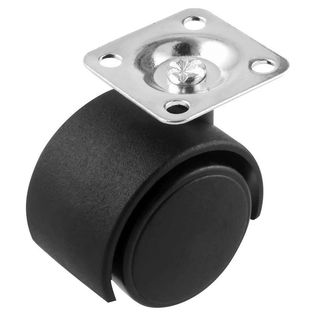 RODAJA TIPO YOYO C/PLACA 50MM (Precio x pieza - Empaque c/4 pzas)