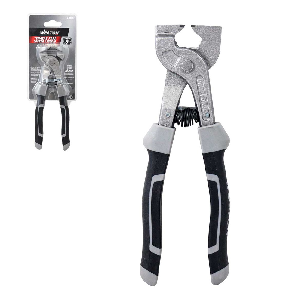 TENAZAS PARA CORTAR AZULEJO 8" (CAJA C/6 PZAS - PRECIO X PIEZA)