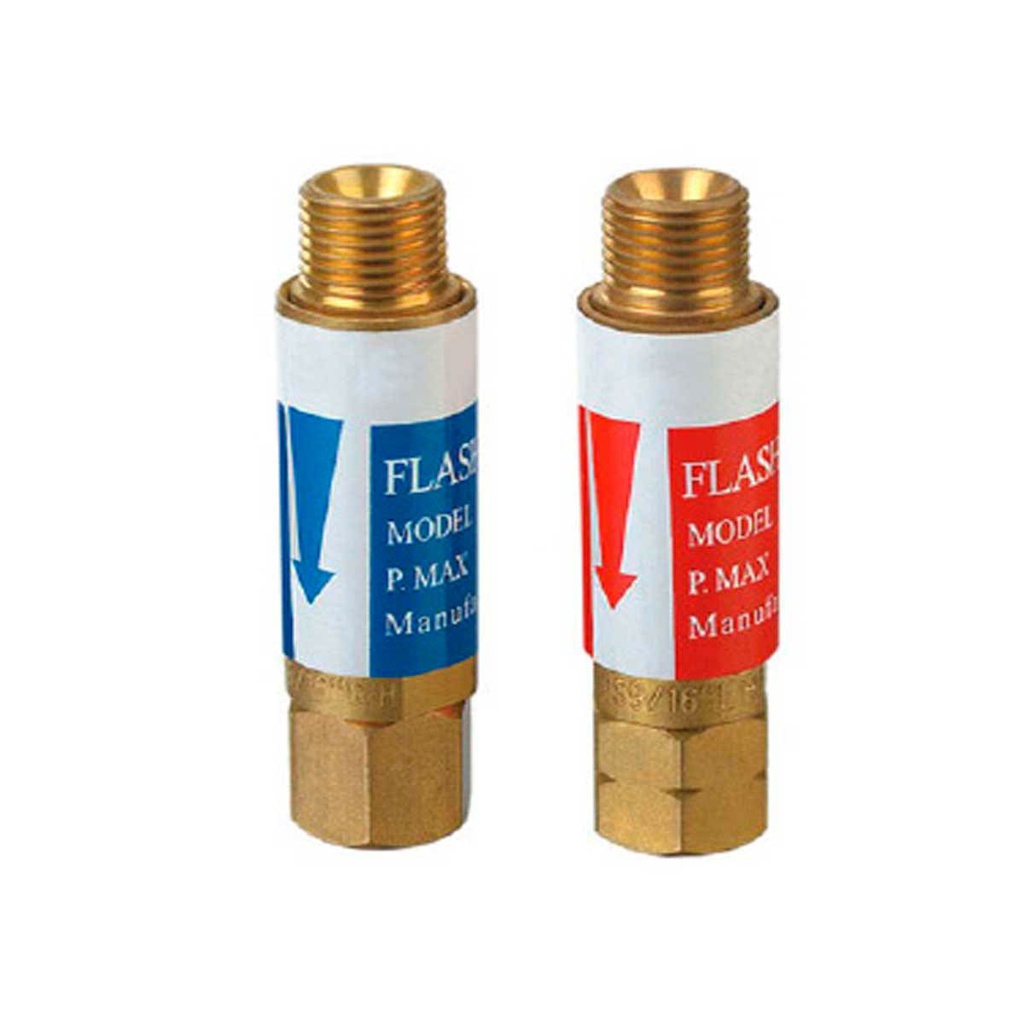 JUEGO  D/ARRESTAFLAMAS PARA SOPLETE (OXIGENO Y ACETILENO)