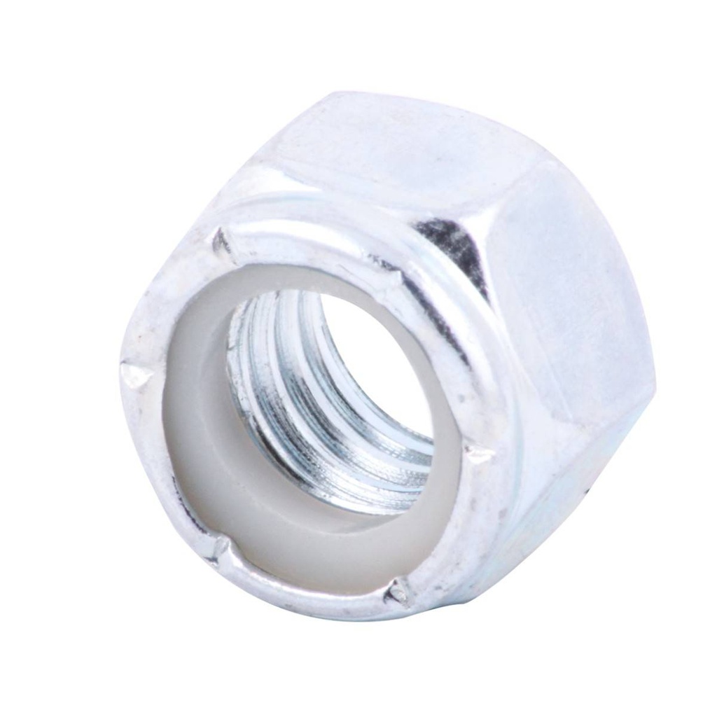 TUERCA D/SEG. INSERTO/NYLON 3/8-16 (Precio x Caja c/250 pzas)