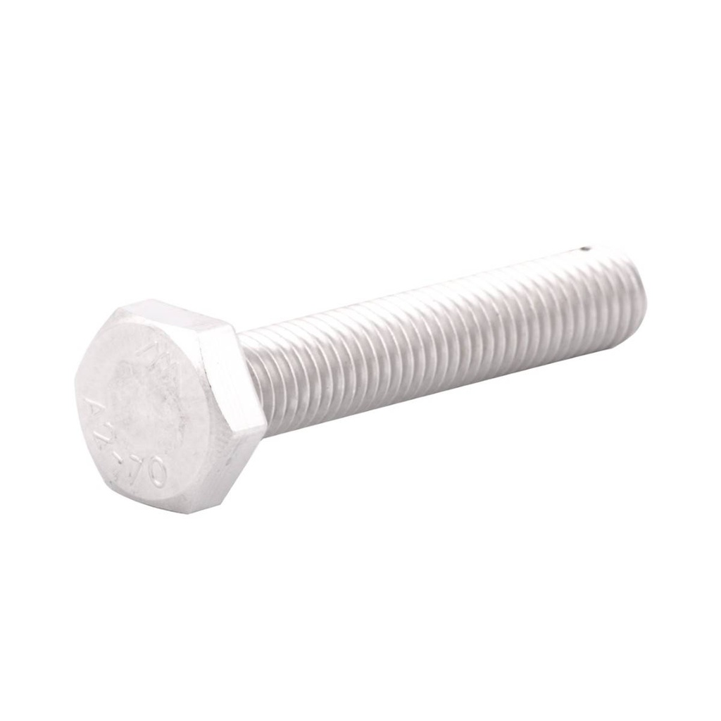 TORNILLO HEX ACERO INOX. 'RC' M6-1.0 X 20  (Precio x Pza - Caja c/200 pzas)
