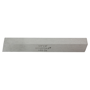 BURIL CUADRADO 5% COBALTO 3/8" x3"