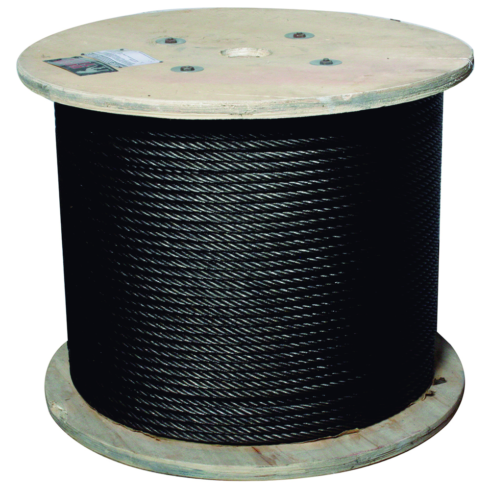 CABLE ACERO ALMA FIBRA 5/8" 6X19 500mts