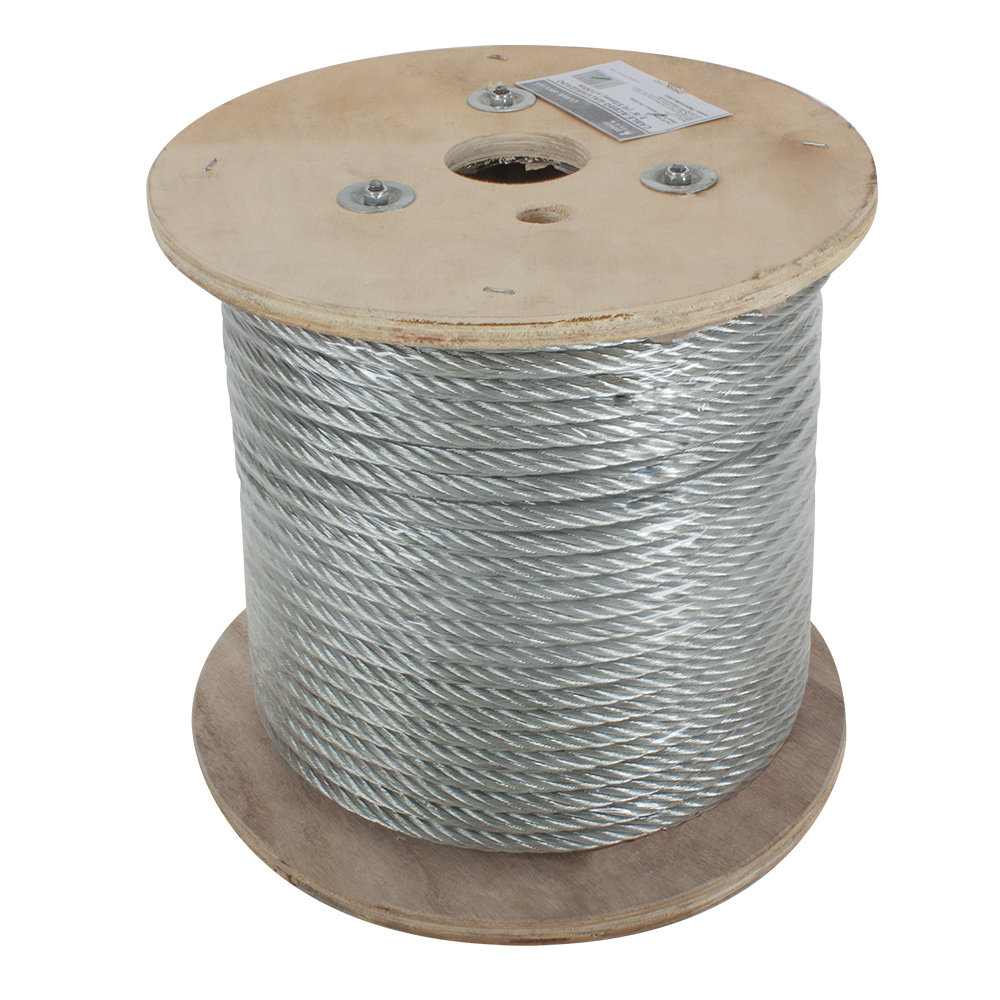 CABLE ACERO GALVANIZADO 3/8" 7X19 100mt
