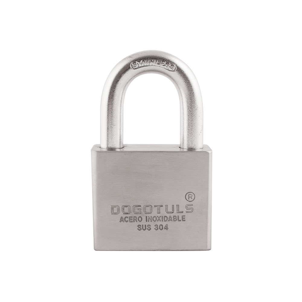 CANDADO ACERO INOX 50 MM LLAVE PUNTOS