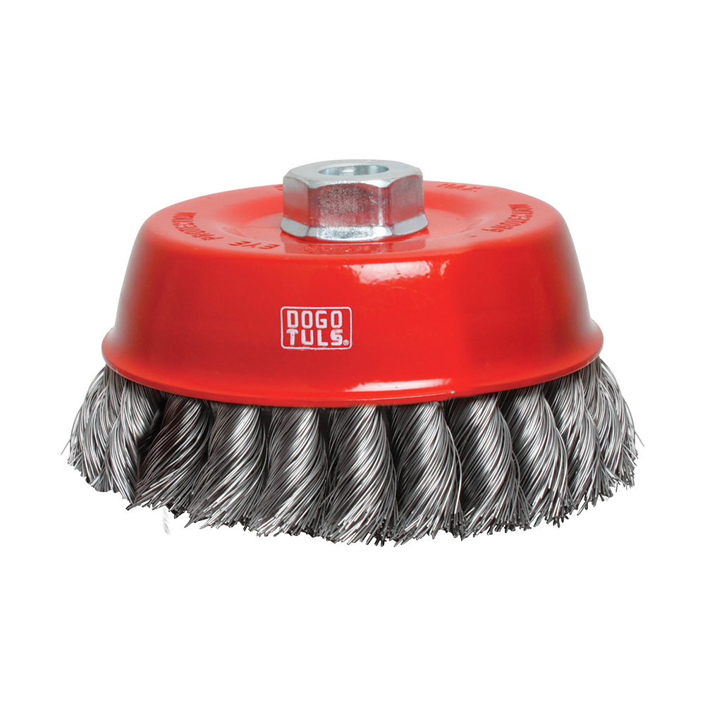 CARDA COPA TRENZADA 5" ENT  5/8" EN CAJA
