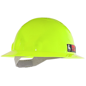 CASCO ALA ANCHA INTERVALOS AMARILLO FLUORESCENTE