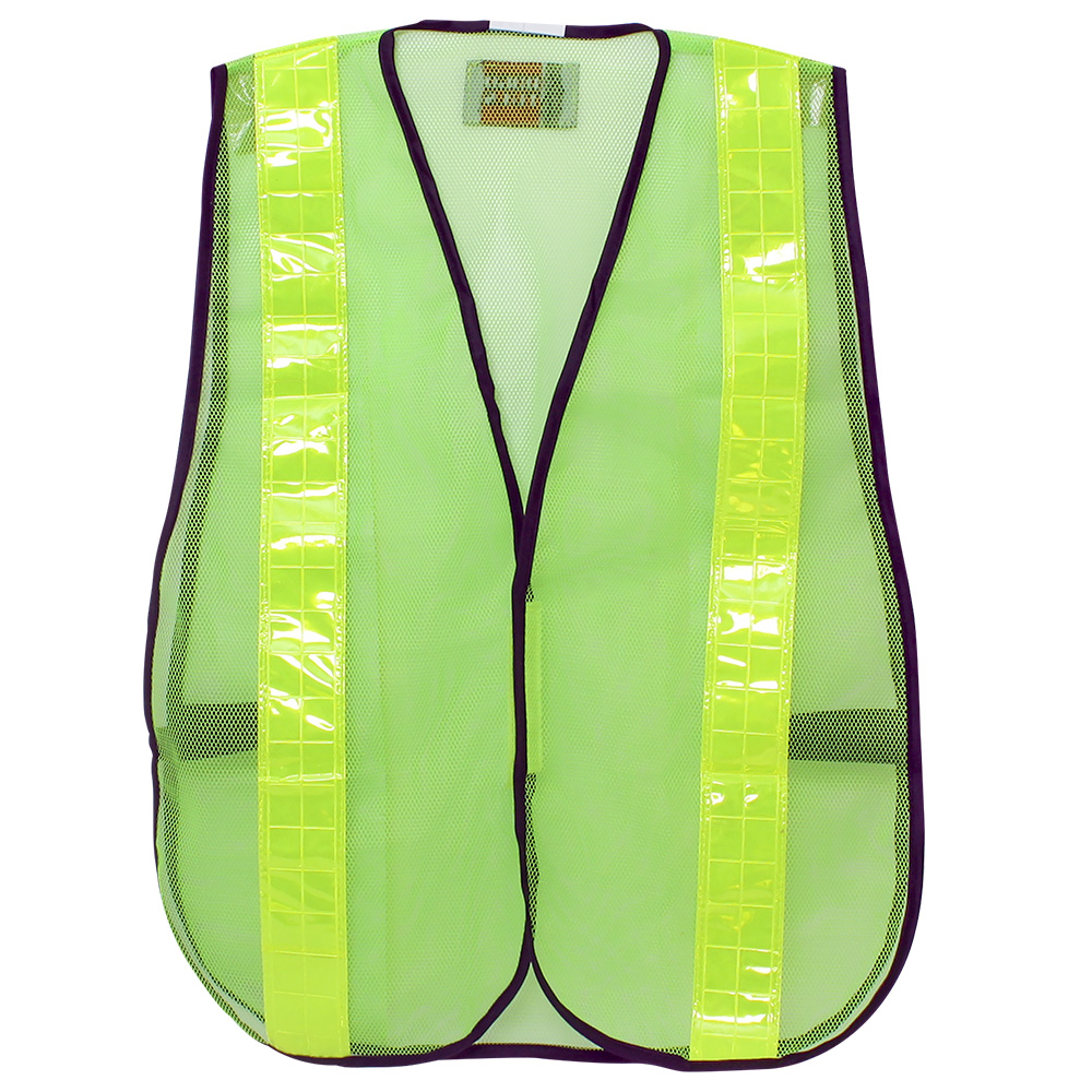 CHALECO MALLA VERDE DE SEGURIDAD D1