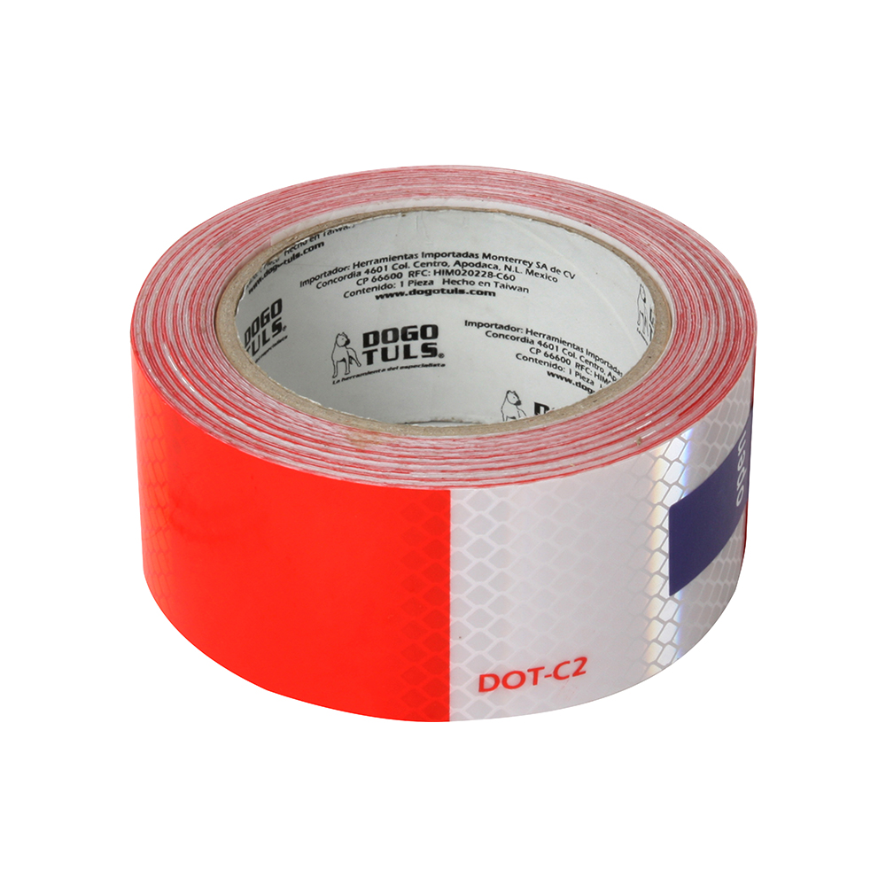 CINTA REFLEJANTE 2"X 30´ DOT-C2 11" / 7"