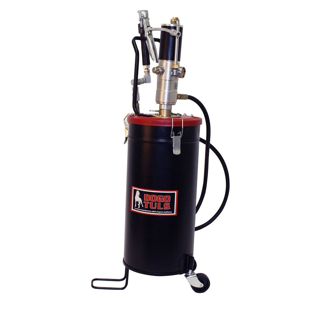 ENGRASADOR NEUMATICO 15K CON RUEDAS