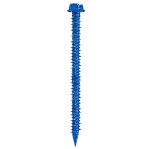 PIJA CONCRETO AZUL HEXAGONAL  1/4" X 3 1/4"