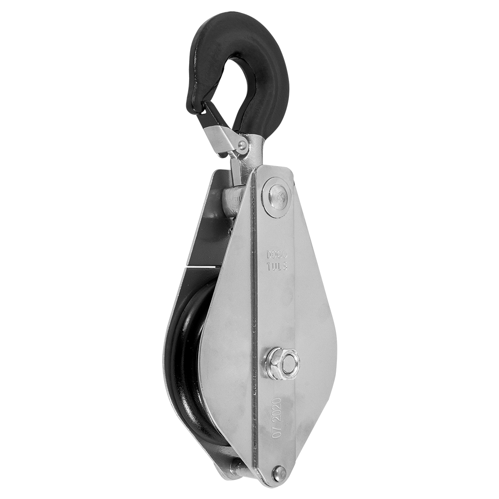 POLEA GARRUCHA SENCILLA BISAGRA 5" 2T