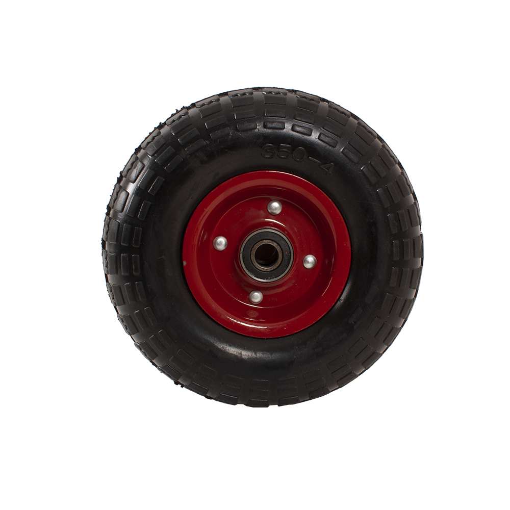 RUEDA DE HULE SOLIDO 10"