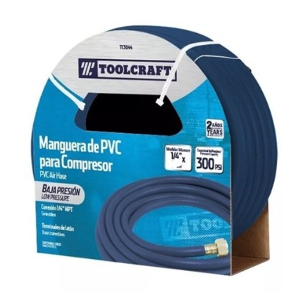 MANGUERA COMPRESOR AIRE BAJAPRESION 1/4" X 15M