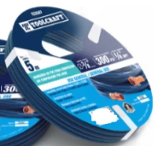 MANGUERA DE PVC 3/8 PARA COMPRESOR  15m