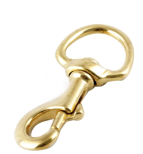 BANDOLA DE LATON 3 1/2" CON DESTORCEDOR