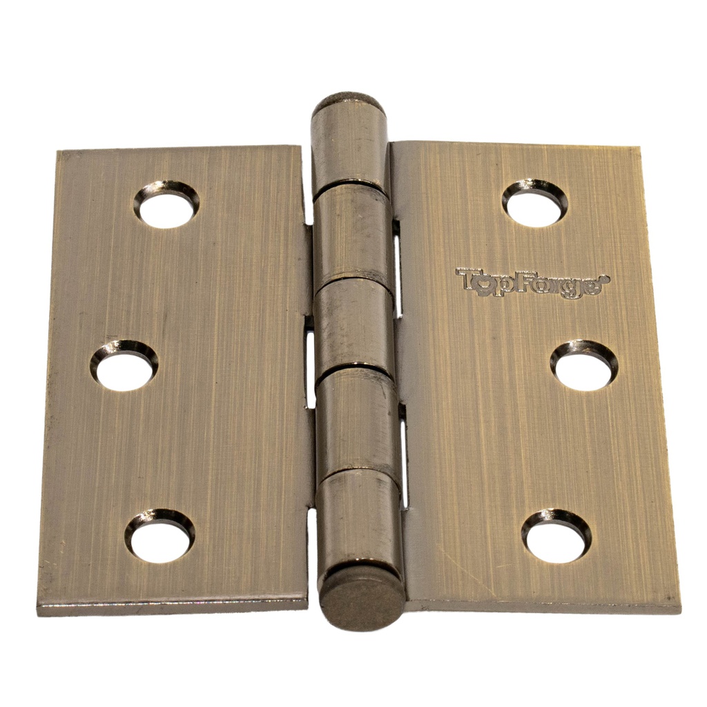 BISAGRA CUADRADA PREMIUM2 1/2&quot;X2&quot; ACERO LATON ANTIGUO