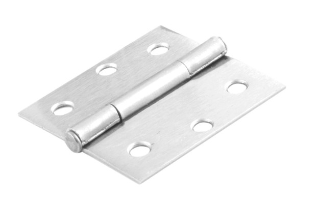BISAGRA CUADRADA PREMIUM4&quot; X 4&quot; CROMO MATE