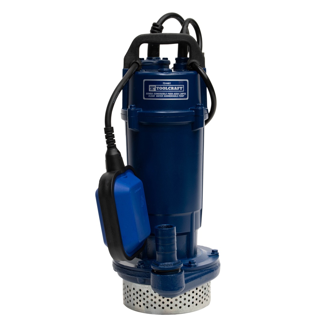 BOMBA SUMERGIBLE ACERO INOXIDABLE AGUA LIMPIA USO RUDO 1/2HP