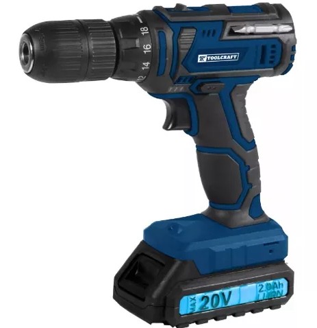 TALADRO 1/2" 20V INALAMBRICO                                