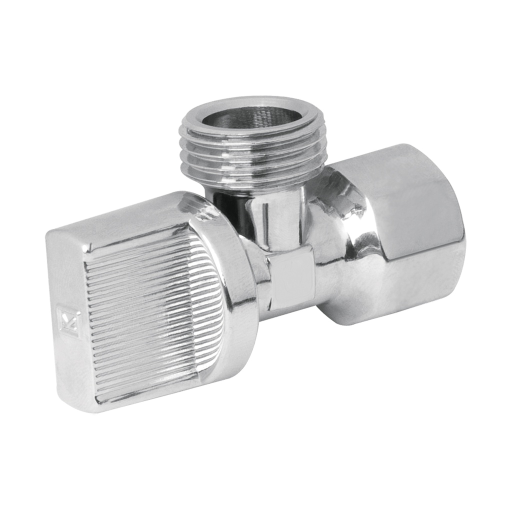 LLAVE ANGULAR 1/4 VUELTA SIN CONTRATUERCA 1/2&quot; X 1/2&quot;
