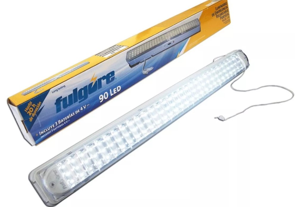 LUMINARIO DE EMERGENCIA 90 LEDS