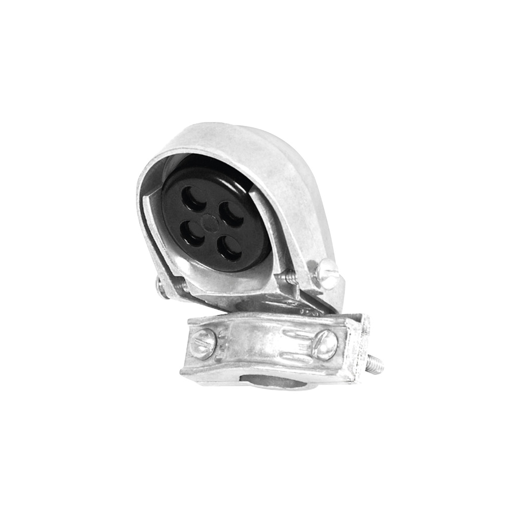 MUFA CON ABRAZADERA PARA TUBODE 1 1/4"