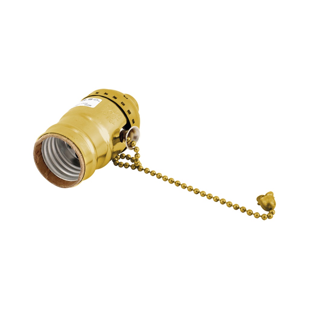 SOCKET ALUMINIO CON CADENA