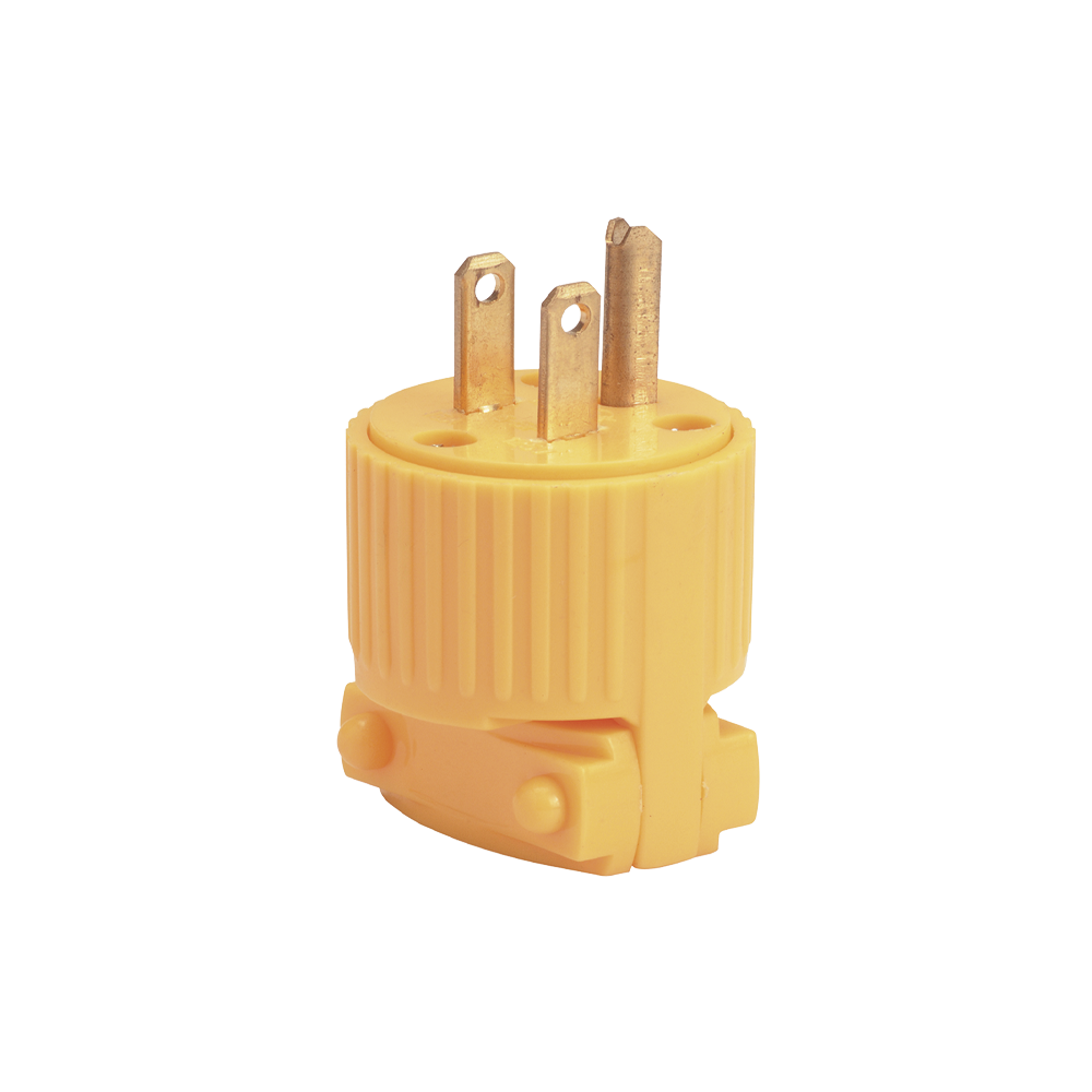 CLAVIJA PLASTICA ATERRIZADA CON ABRAZADERA