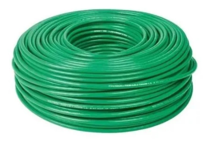 CABLE DE 100 MTSRoHS THW-LS/THHW-LS 10 VERDE